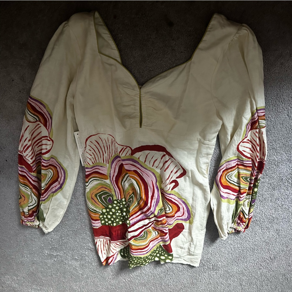 NEW Farm Rio for Anthropologie floral dress
